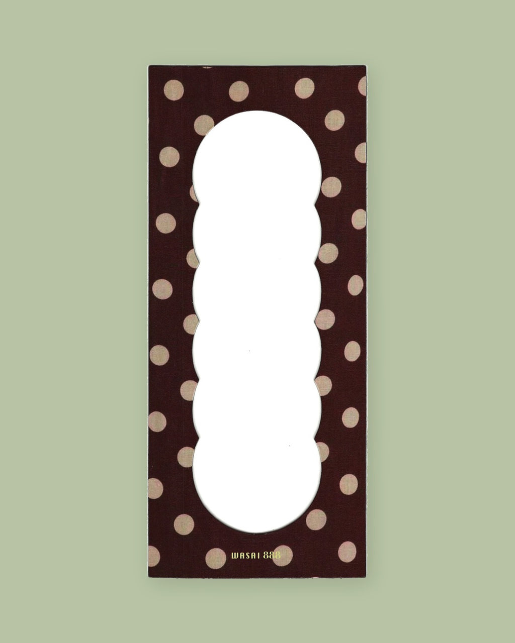 Brown Polka Dot Magnetic Photobooth Frame