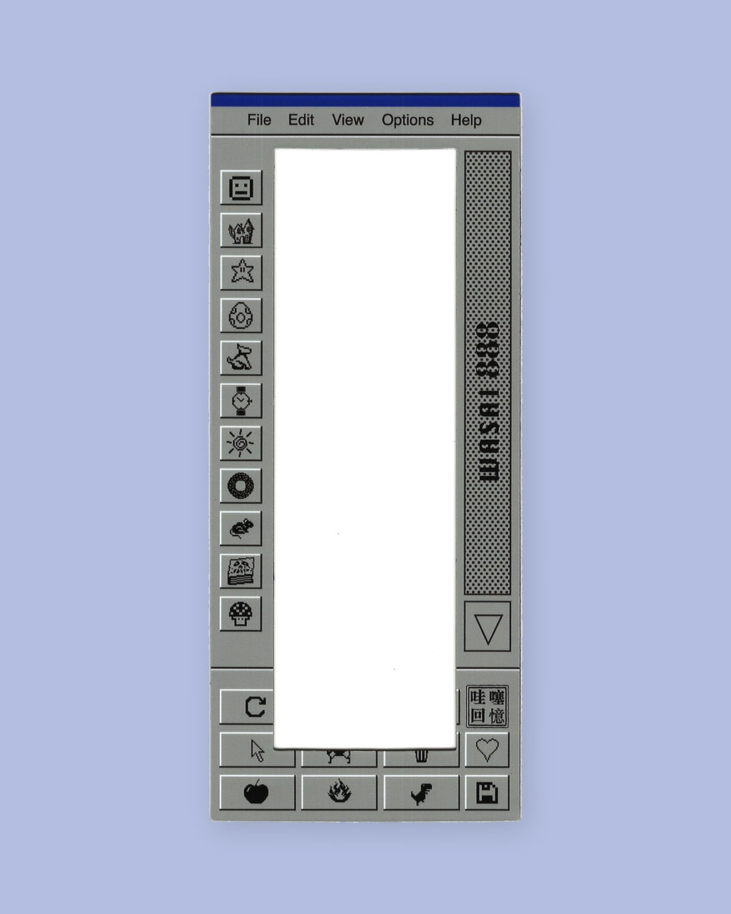 Y2k Pixel Magnetic Photobooth Frame