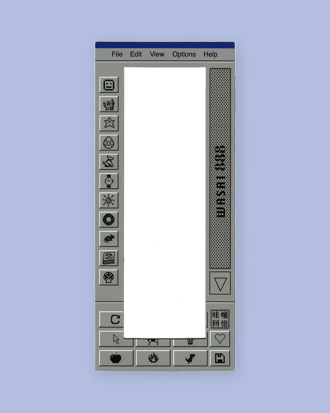 Y2k Pixel Magnetic Photobooth Frame